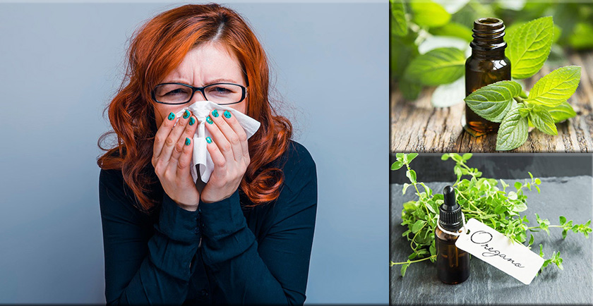imagen Aceites esenciales para combatir la tos y la congestión nasal
